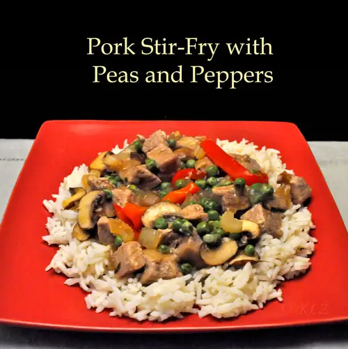 Pork Stir-Fry with Peas and Peppers