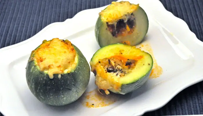 Stuffed Summer Squash