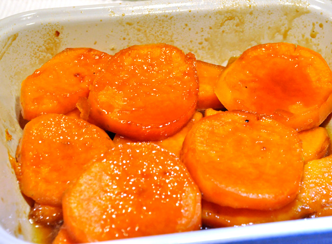 Maple Glazed Sweet Potatoes