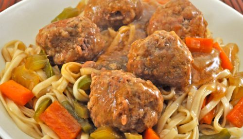 Meatballs, Teriyaki Sauce
