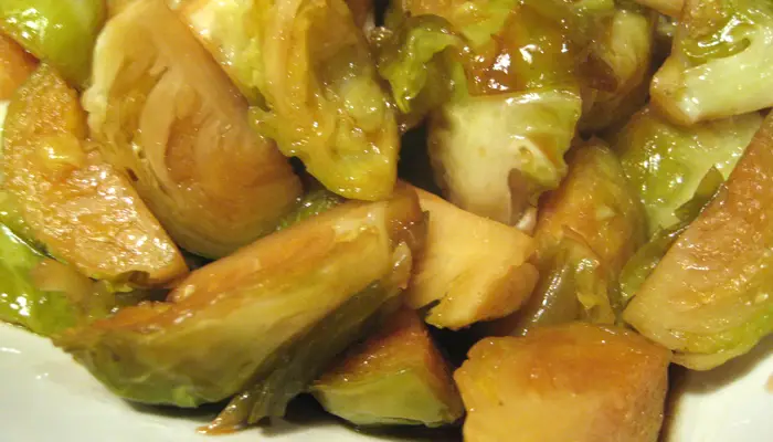 Sweet Sour Sprouts