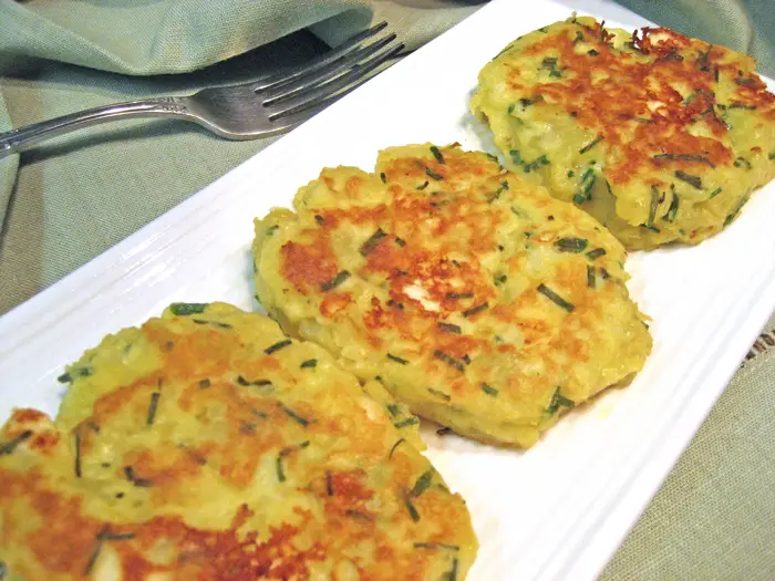 Potato Feta Cakes