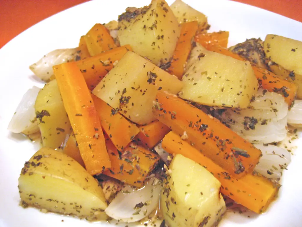 Potato & Carrot Packets