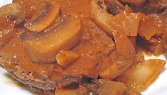 Beef Burgers, Mushrooms