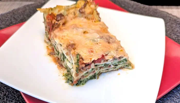 Beef & Spinach Lasagne