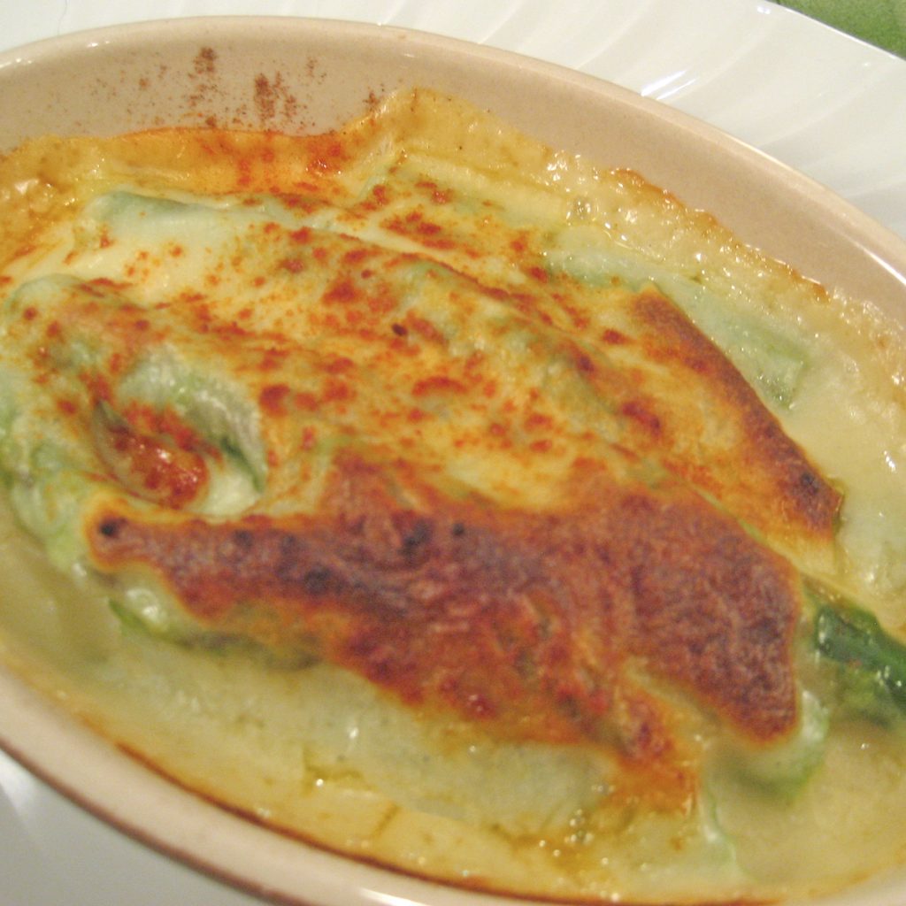 Asparagus Gratin