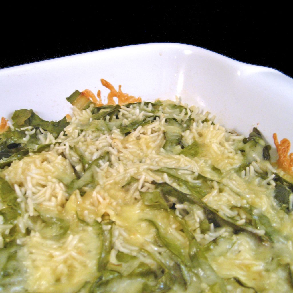 Rice & Chard Gratin