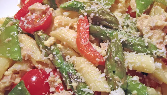 Tuna Pasta Primavera